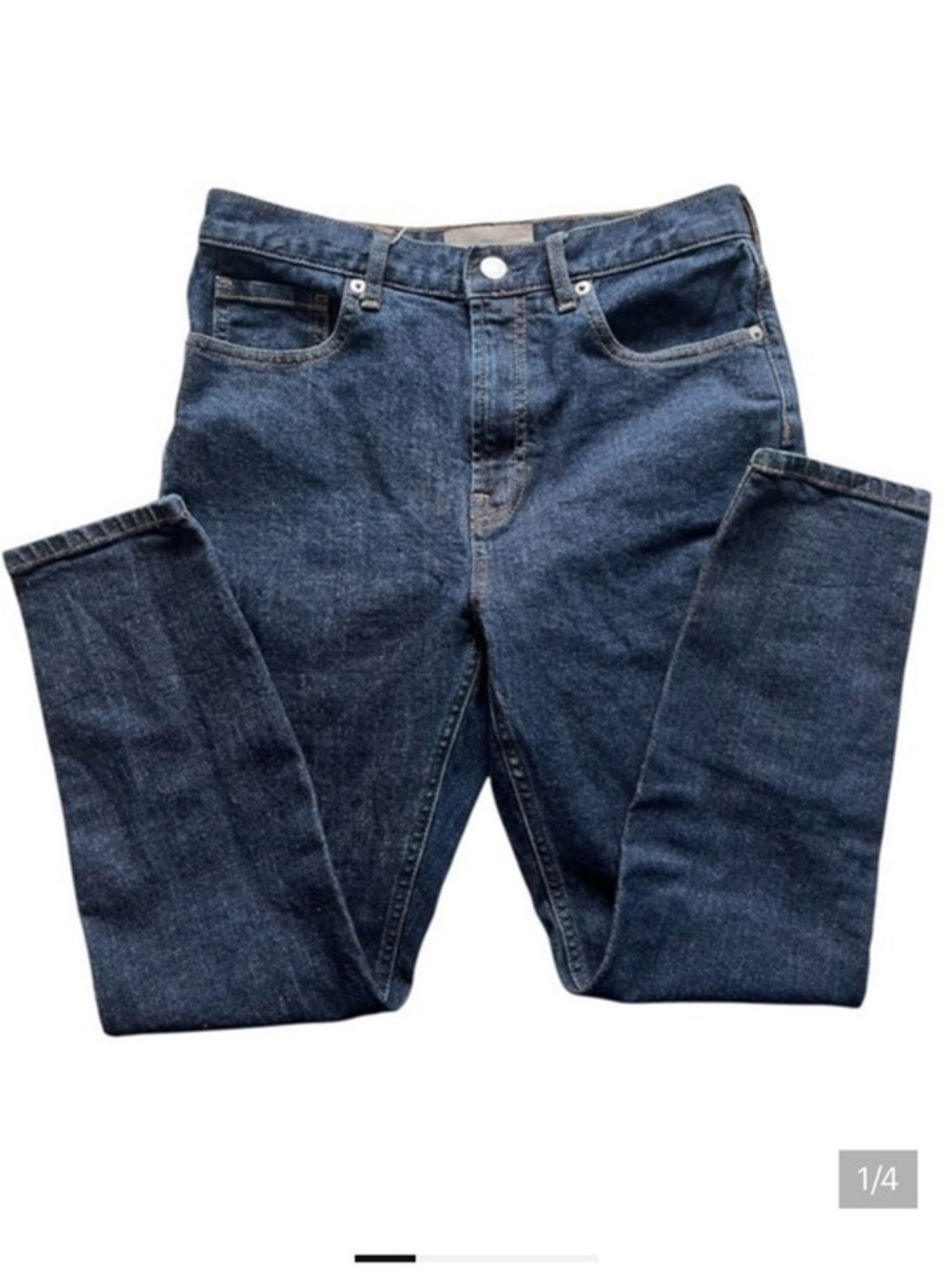 Everlane Blue Slim Jeans with Classic Design